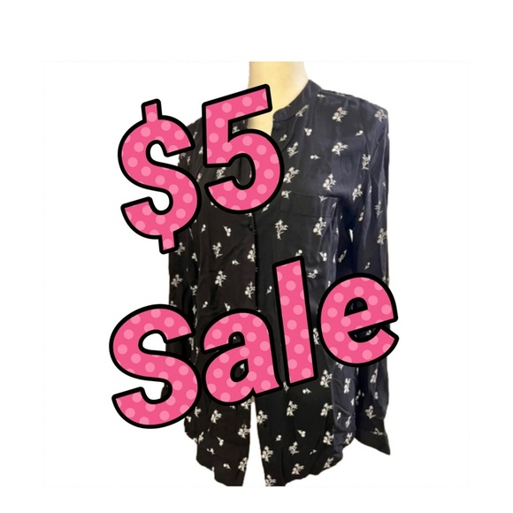 Primark Tops - Sold in Bundle- PRIMARY button down top, Size 10